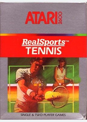 REALSPORTS TENNIS - Atari 2600