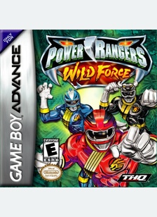 POWER RANGERS:WILD FORCE - Game Boy Advanced