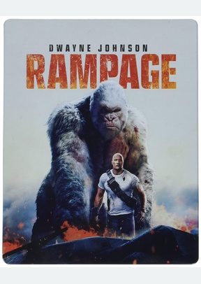 RAMPAGE (STEELBOOK/BR/DVD)