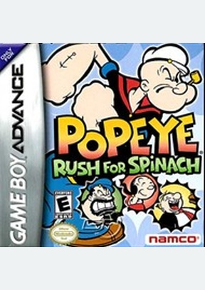 POPEYE:RUSH FOR SPINACH - Game Boy Advanced