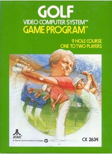 GOLF - Atari 2600