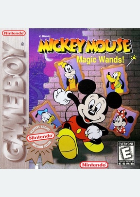 MICKEY MOUSE:MAGIC WANDS - Game Boy