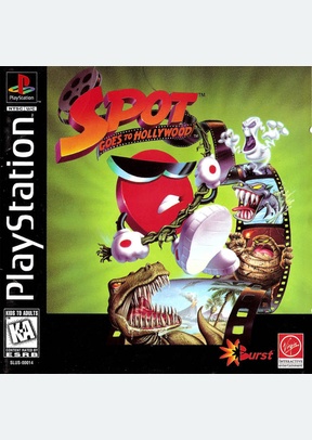SPOT GOES TO HOLLYWOOD - Playstation (PS1)
