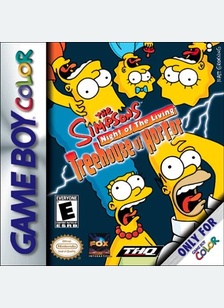 SIMPSONS:NIGHT OF THE LIVING - Game Boy Color