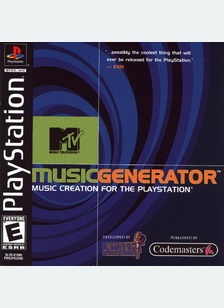 MTV MUSIC GENERATOR - Playstation (PS1)
