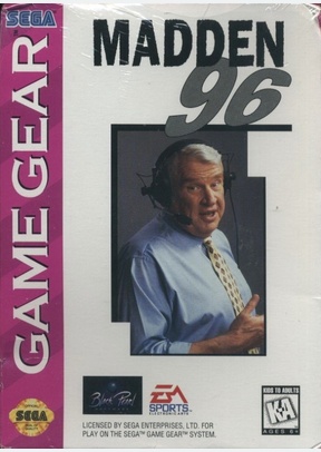 MADDEN NFL 96 - Sega Game Gear