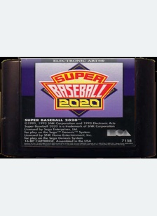 SUPER BASEBALL 2020 - Sega Genesis