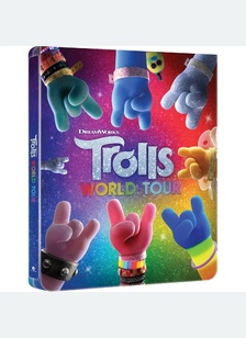 TROLLS:WORLD TOUR (STEELBOOK/4