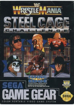 WRESTLEMANIA STEEL CAGE CHALLE - Sega Game Gear