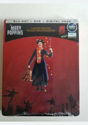 MARY POPPINS (STEELBOOK/BR/DVD