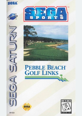 PEBBLE BEACH GOLF LINKS - Sega Saturn