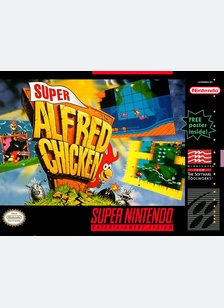 SUPER ALFRED CHICKEN - Super Nintendo
