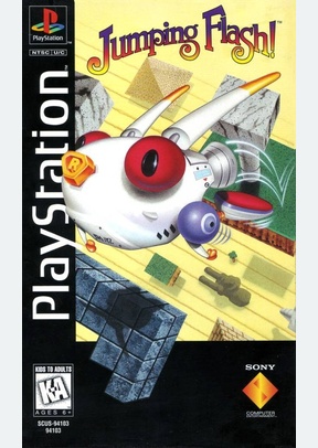 JUMPING FLASH - Playstation (PS1)