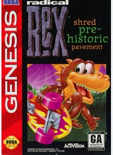 RADICAL REX - Sega Genesis