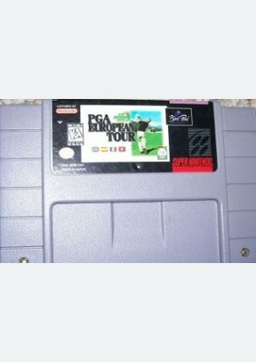 PGA EUROPEAN TOUR - Super Nintendo
