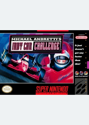 MICHAEL ANDRETTIS INDY CAR - Super Nintendo