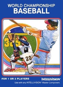 WORLD CHAMPIONSHIP BASEBALL - Intellivision