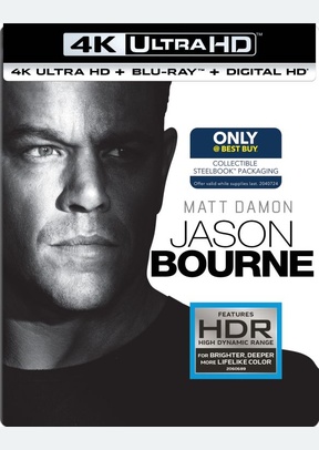 JASON BOURNE (STEELBOOK/4K/BR)