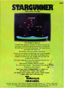STARGUNNER - Atari 2600