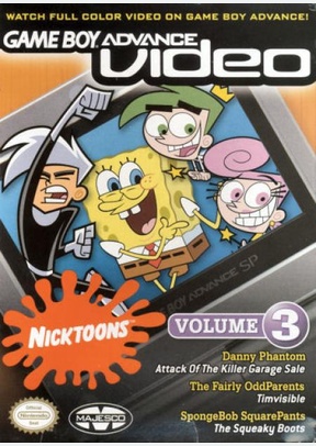 GBV:NICKTOONS:COLL 03 - GAME BOY ADVANCE VIDEO