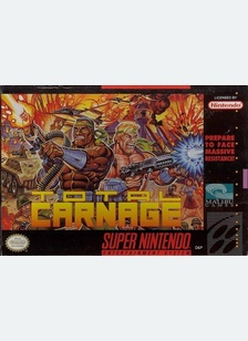 TOTAL CARNAGE - Super Nintendo
