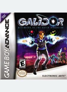 GALIDOR:DEFENDER OF THE OUTER - Game Boy Advanced