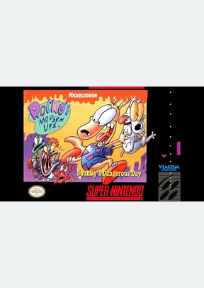 ROCKOS MODERN LIFE:SPUNKYS - Super Nintendo