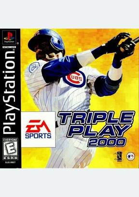 TRIPLE PLAY 00 - Playstation (PS1)