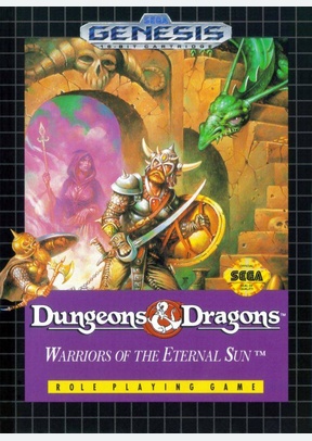 DUNGEONS & DRAGONS:WARRIORS OF - Sega Genesis