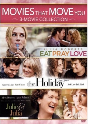 Eat Pray Love / The Holiday / Julie & Julia