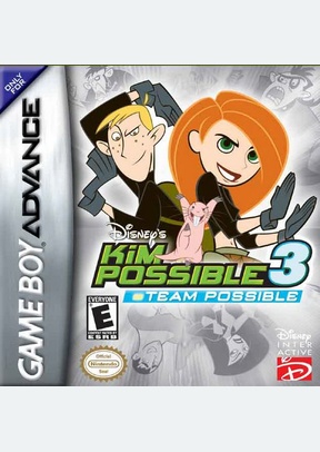 KIM POSSIBLE 3:TEAM POSSIBLE - Game Boy Advanced