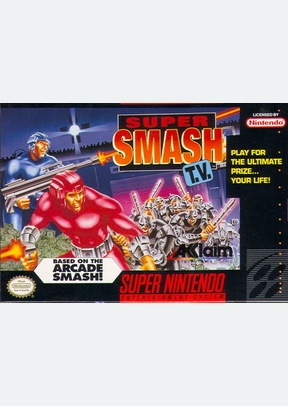 SUPER SMASH T.V. - Super Nintendo