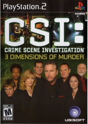 CSI:3 DIMENSIONS OF MURDER - Playstation 2
