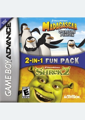MADAGASCAR/SHREK 2 - Game Boy Advanced