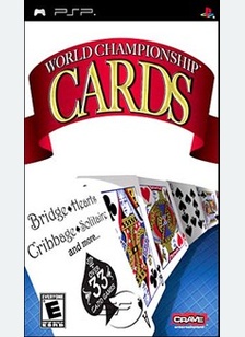 WORLD CHAMPIONSHIP CARDS - PSP