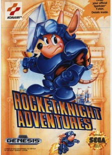 ROCKET KNIGHT ADVENTURES - Sega Genesis