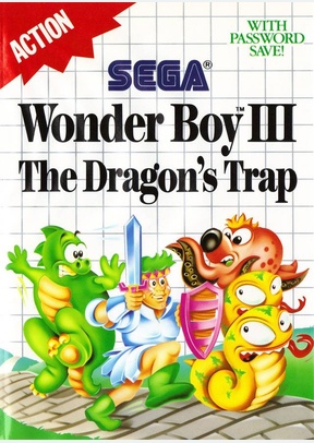 WONDER BOY III:DRAGONS TRAP - Sega Master System