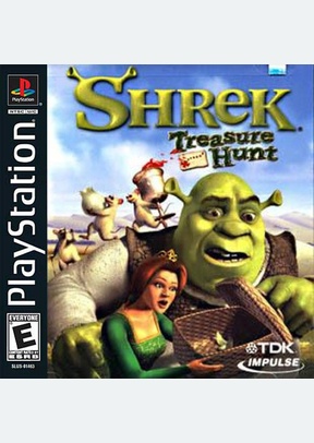 SHREK:TREASURE HUNT - Playstation (PS1)