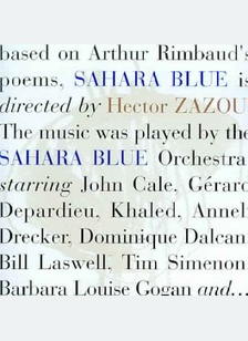 Sahara Blue