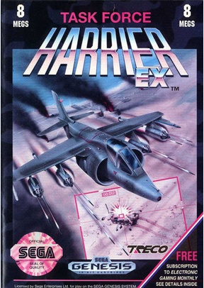 TASK FORCE HARRIER - Sega Genesis