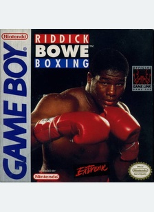 RIDDICK BOWE BOXING - Game Boy