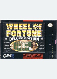 WHEEL OF FORTUNE:DLX ED - Super Nintendo