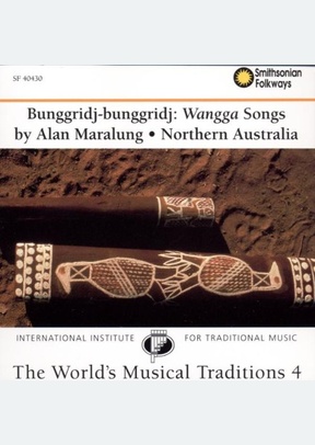 Wangga Songs From Northern Australia