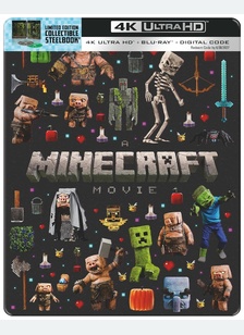 MINECRAFT MOVIE (STEELBOOK/4K/