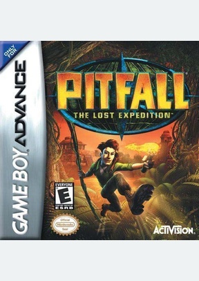 PITFALL:LOST EXPEDITION - Game Boy Advanced