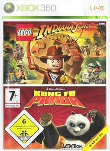 LEGO INDIANA/KUNG FU PANDA - Xbox 360