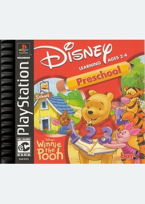 WINNIE THE POOH:PRE SCHOOL - Playstation (PS1)