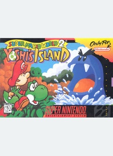SUPER MARIO WORLD 2:YOSHIS - Super Nintendo