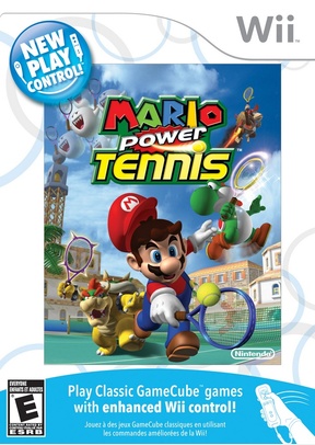 MARIO POWER TENNIS:NEW PLAY - Nintendo Wii
