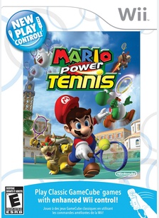 MARIO POWER TENNIS:NEW PLAY - Nintendo Wii